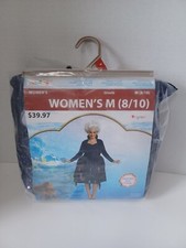 NWT Women's Disney Ursula Dress Necklace Halloween Costume M 8/10