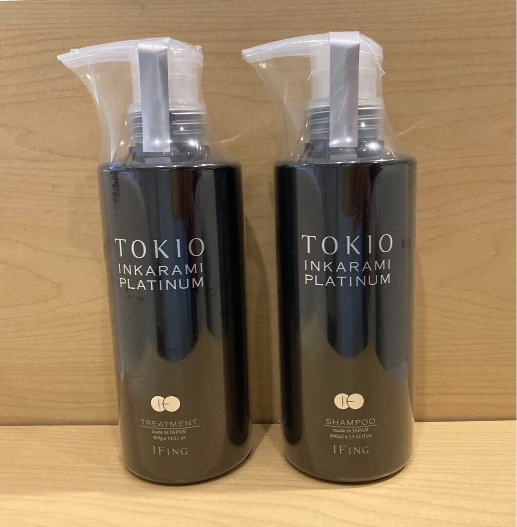 TOKIO Inkarami Platinum Shampoo &Treatment Set 400g Hair Care NEW TOKIO Inkarami Platinum Shampoo &Treatment Set 400g Hair Care NEW