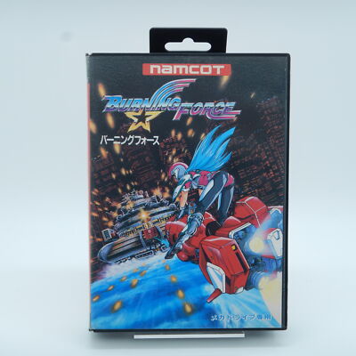 Burning Force - Sega Mega Drive NTSC-J Japan - OVP Anleitung Sehr Gut