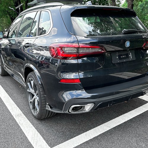 SOTTO PARAURTI POSTERE DIFFUSORE TUNING ABS PER BMW X5 G05 M SPORT 2018-2023 - Foto 3 di 6