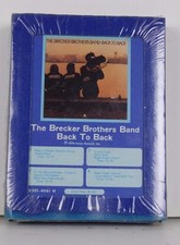 New NOS Brecker Brothers Band 8 Track Tape Cartridge Back to Back Jazz Funk 1974