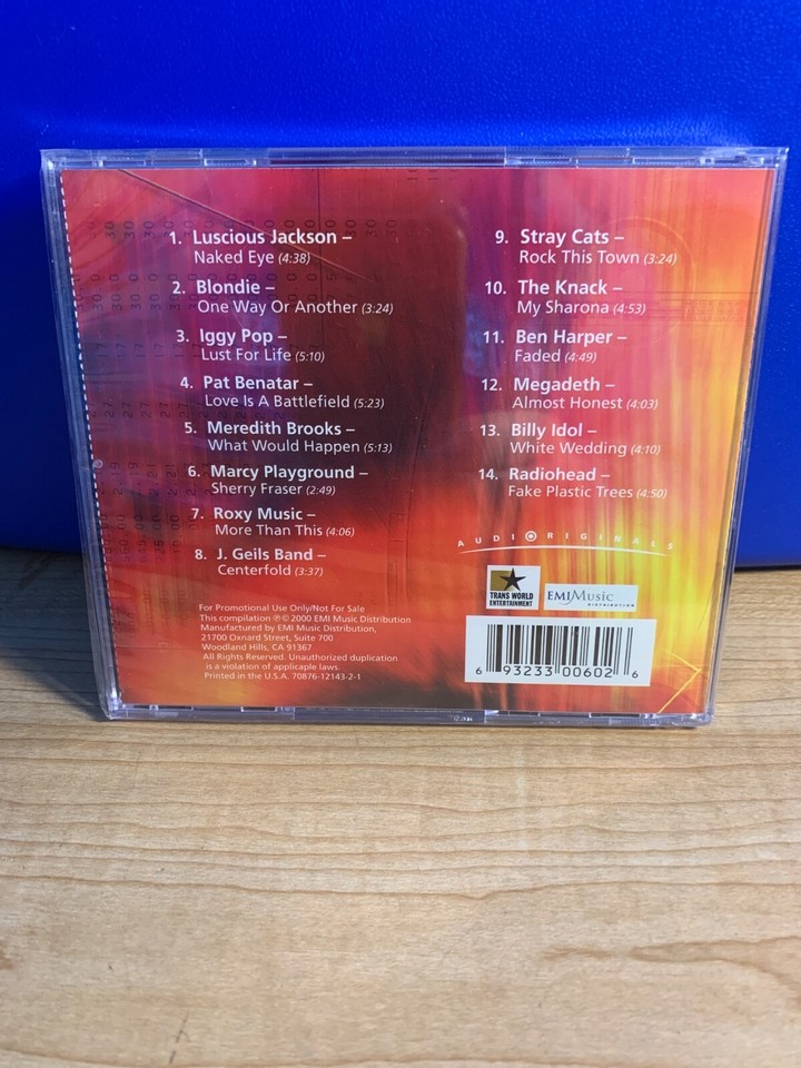 Rock Selects “Various Artists” (CD) 14 Tracks…...…….BRAND NEW & SEALED ...