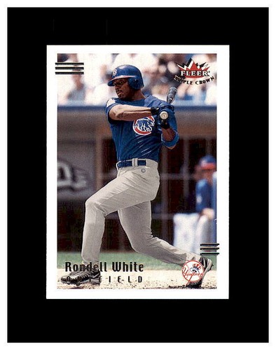 RONDELL WHITE YOU PICK SEE SCANS OF EVERY CARD RC, INSERTS HIGH GRADE CARDS - Picture 104 of 181