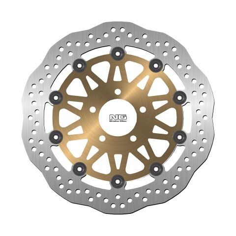 Disque de frein avant Kawasaki ZX6R 95-02 Z 750 03-06 pièce moto NG acier haute performance