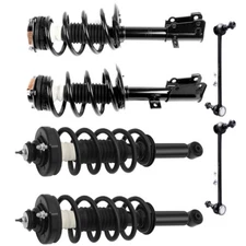 For 2011-2019 Dodge Journey Front Rear Complete Shocks Struts Sway Bar 6PCS
