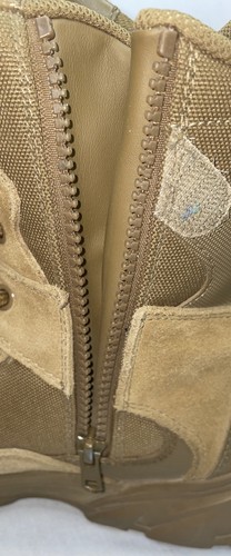 Smith & Wesson 1091 RANGER SZ WR Men's Size 8 Brown High Top Zip-Up + Lace Boots - Picture 9 of 23