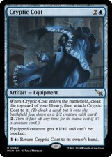 Magic: the Gathering: MTG MURDERS AT KARLOV MANOR CRYPTIC COAT RARE