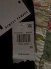 almost famous drawstring cargo joggers black color size xs Corduroy New — photo 7