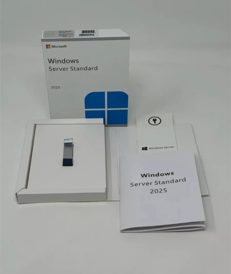 Microsoft Windows Server 2025 Standard 16 Core USB Box + 50 RDS CALs