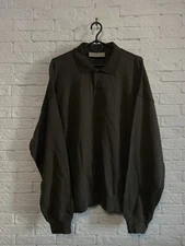 Essentials Fear Of God Rugby Sweatshirt FOG Sz M Oversized
