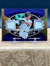 2007 Upper Deck Essential Elements Dual Memorabilia #EE-TH Todd Helton Game Used