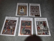 NEW OOP HOMESPUN COLLECTIBLES CROSS STITCH CHART YOU CHOOSE: BOBBERS UP NORTH +