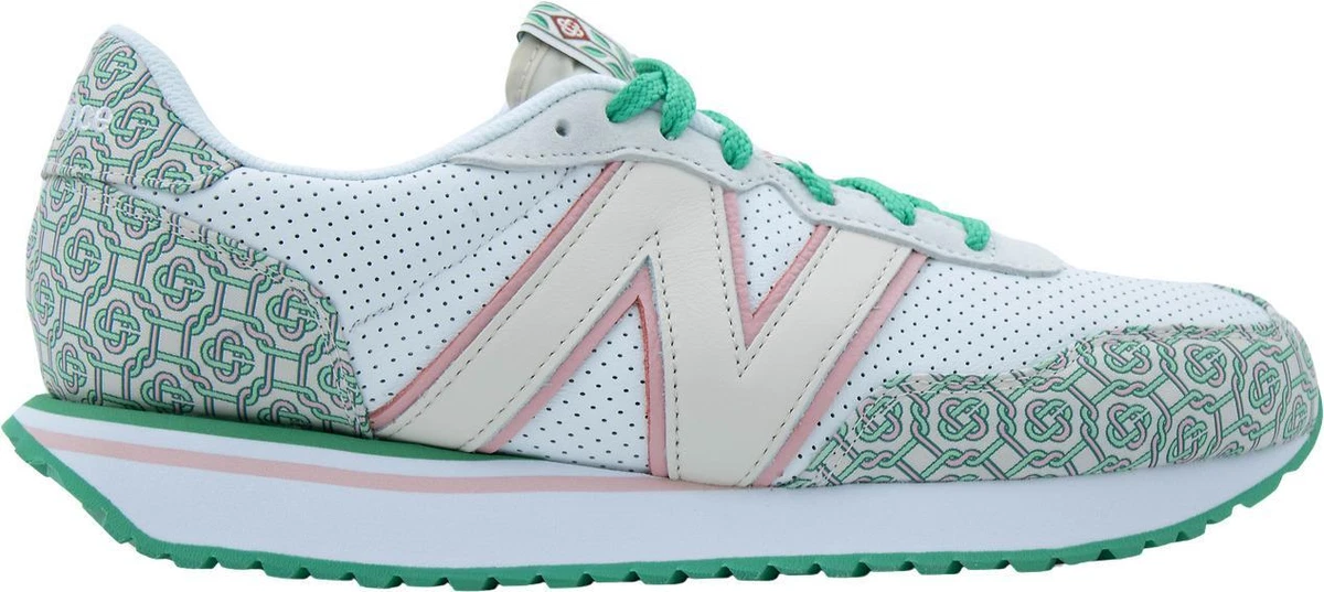 New Balance + Casablanca 237 Green&white 9.5 NWT How To Buy Casablanca x New Balance 237 & 327 Sneakers main image 2