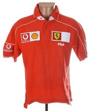 RACING FORMULA 1 F1 SCUDERIA FERRARI 2000'S POLO SHIRT SIZE S SCHUMACHER ERA
