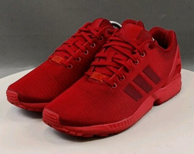 Adidas ZX Flux Shoes Sneakers Men's Size 12 'Power Red Adidas ZX Flux Shoes Sneakers Men's Size 12 'Power Red