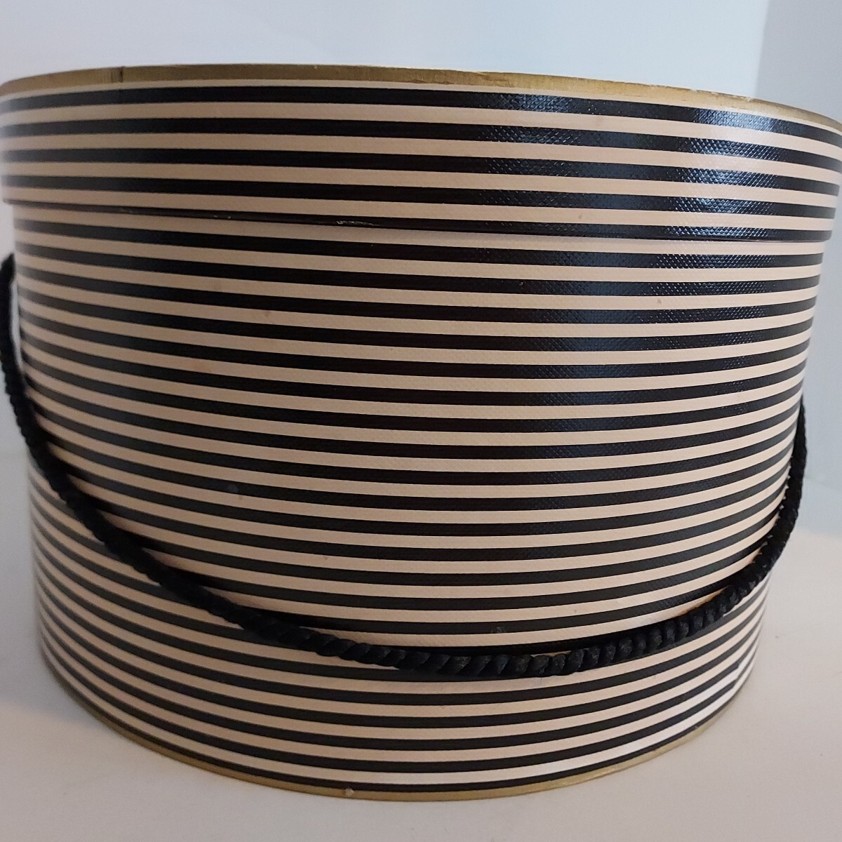 Hatbox Vintage Bowman's Harrisburg PA Millinery Black White eBay