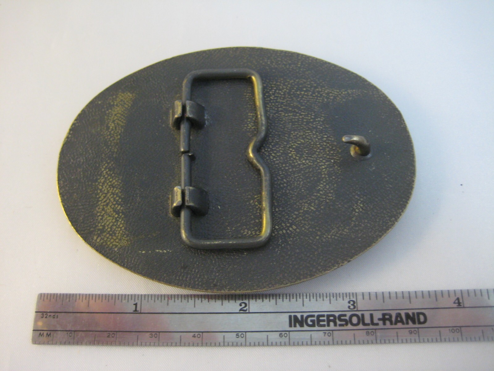 Vintage soldier sniper shooting belt buckle Patriotic… Gem