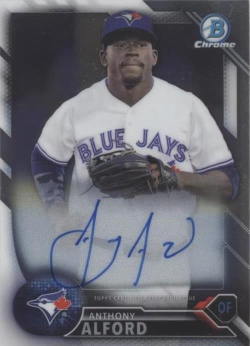 2016 Bowman - Anthony Alford #CPA-AA - 1 of 1