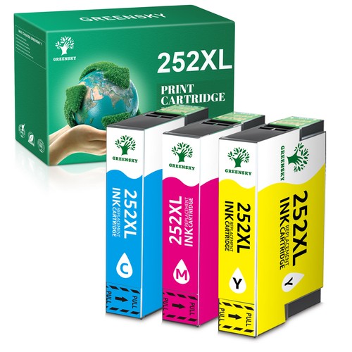 T252XL 252 XL 252XL Ink Cartridge For Epson WorkForce WF-3620 WF-3640 WF-7610 - 第 15/15 張圖片