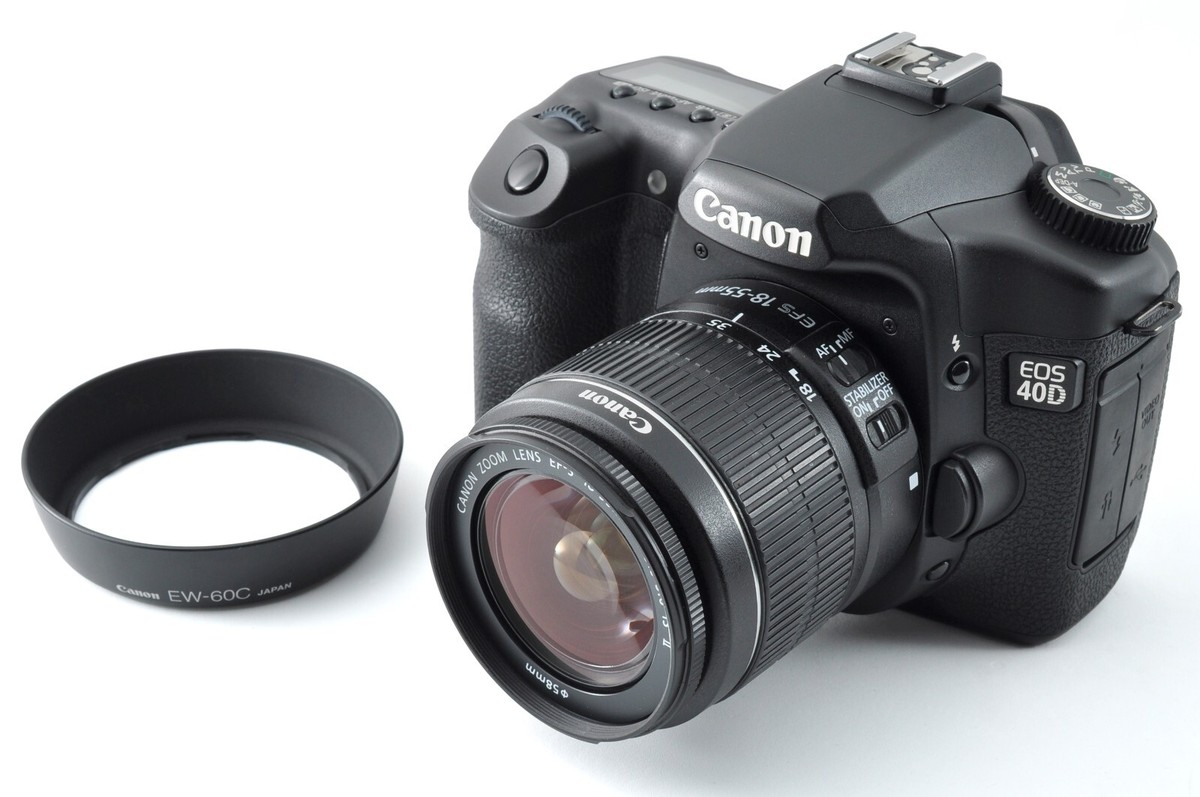 Canon EOS 40D + EF-S 18-55mm IS II [MINT] DSLR Camera
