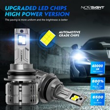 Novsight 9007 Hb5 Led Headlight Bulbs 40000lm 6500k Cool White 900 Ultra Bright Novsight 9007 Hb5 Led Headlight Bulbs 40000lm 6500k Cool White 900 Ultra Bright