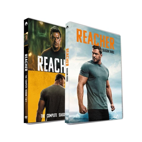 Reacher Season 1-3： Series 6-Disc Brand new unopened English Subtitle