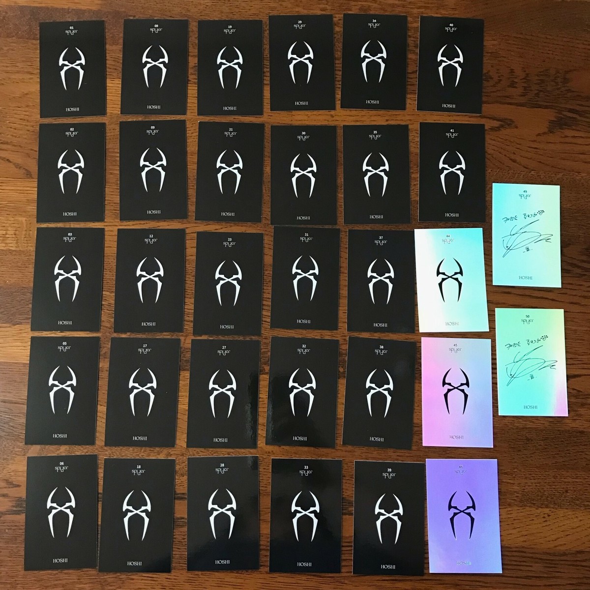 SEVENTEEN spiderトレカ ホシ まとめ売り HOSHI SEVENTEEN - spider - Mixtape Official Photo card MD