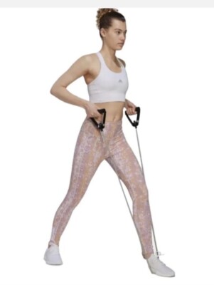 NWT Adidas Hyperglam Aeroready High Rise Training Tights