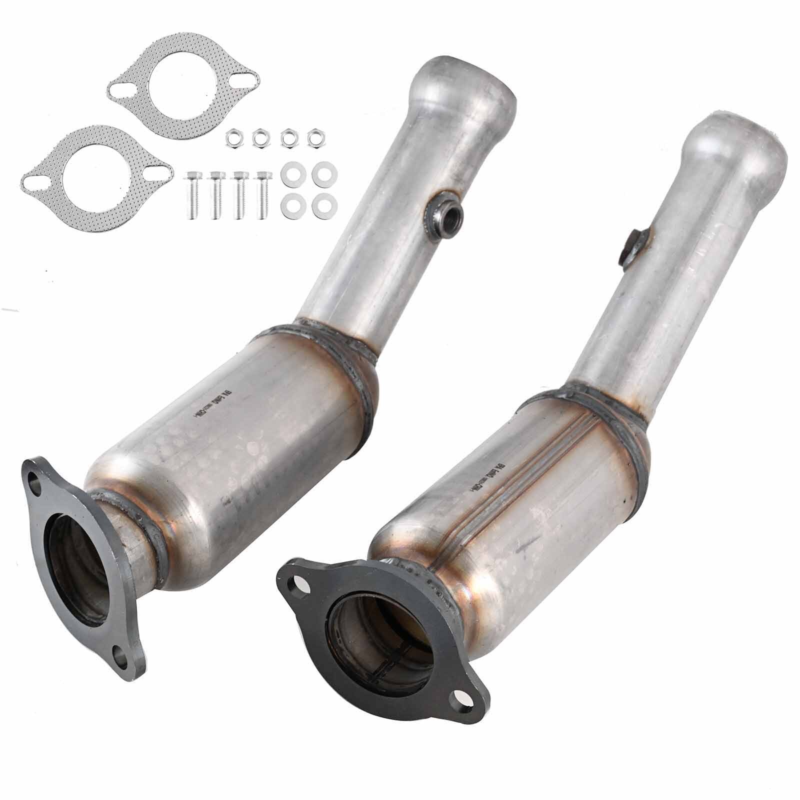 FOR FORD GT MUSTANG 5.0L 2011-2014 BOTH FRONT Catalytic Converters DIERCT FIT US