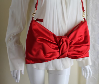 valentino bow clutch