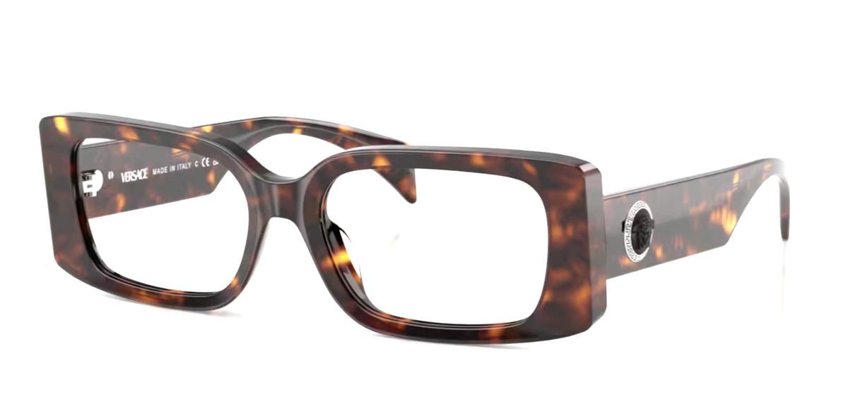 New Versace Reading Glasses MOD. 3362-U 108 53-17 140 Tortoise