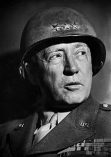 WW2 WWII Photo US Army Lt. General George S Patton World War Two / 1733