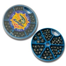 Split Shot Lead Sinkers Weights 50 70 100g Dispenser Pole Match Float Fishing