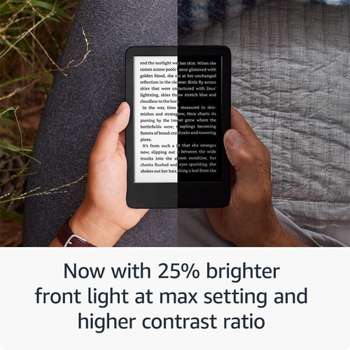 NEW 2024 Amazon Kindle WiFi Book eReader - 16GB MEMORY Christmas Present - Picture 4 of 8