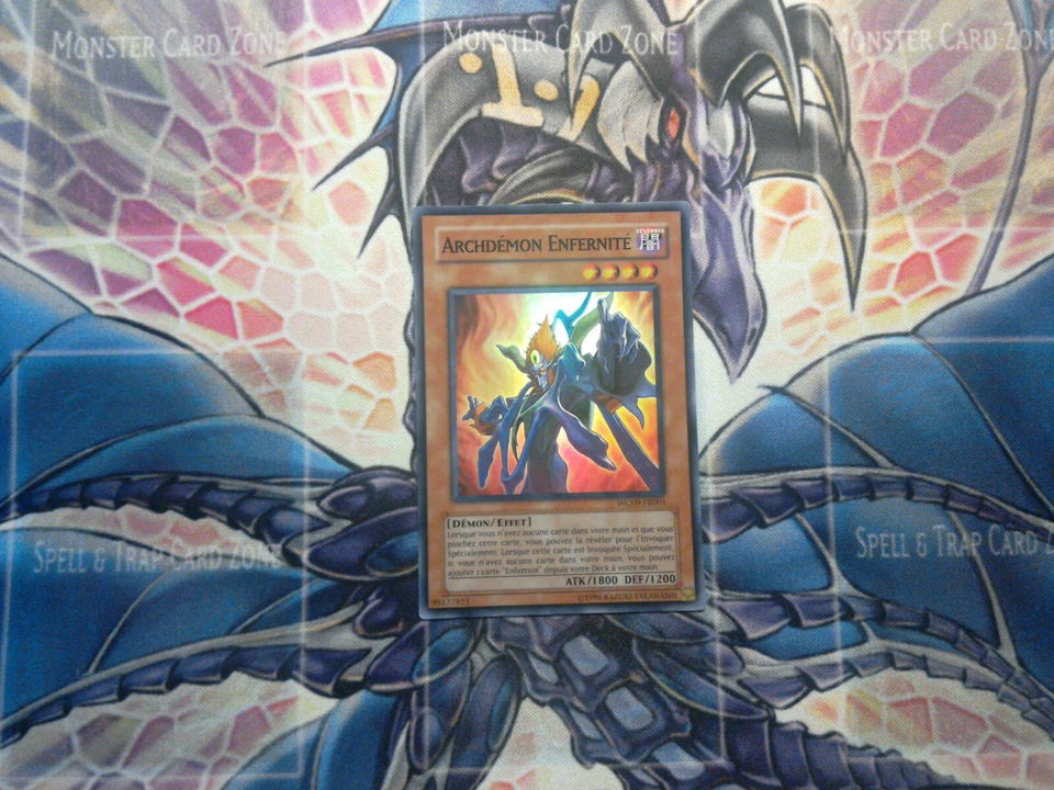 YUGIOH INFERNITY ARCHFIEND FRENCH SUPER RARE WC09-FR001 NEAR MINT x1!! - Image 2 of 4