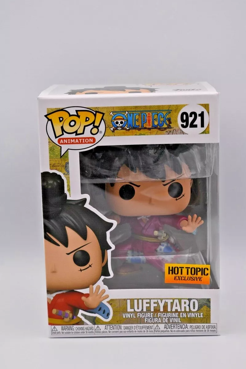 Funko Pop! One Piece Luffytaro 921 Metallic Luffy Kimono Hot Topic