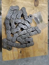 OCM H140 riveted 140 riv roller chain 7'6" 51 link plus pin type master link