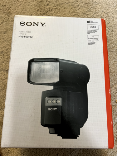 Sony HVL-F60RM Wireless Radio Flash - Afbeelding 1 van 5