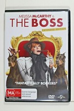 The Boss (DVD, 2016) Extended Edition - Region 4 Pre-Owned Tracked