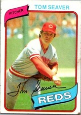 1980 Topps Baseball Tom Seaver