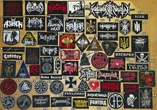 Various Rock  Metal Band Patches Part 3