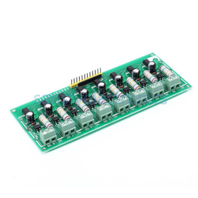 AC 220V Optocoupler Isolation Voltage Test Board 8 Channel MCU TTL for PLC