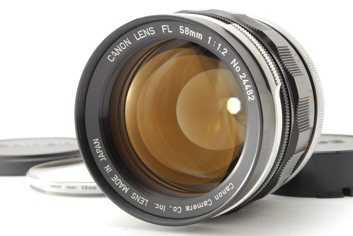 キヤノン FL 58mm F1.2 Near MINT] Canon FL 58mm f1.2 MF Manual Focus Standard Prime