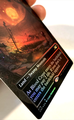 MTG Blood Crypt *BORDERLESS FOIL* Unfinity 279 NM | eBay