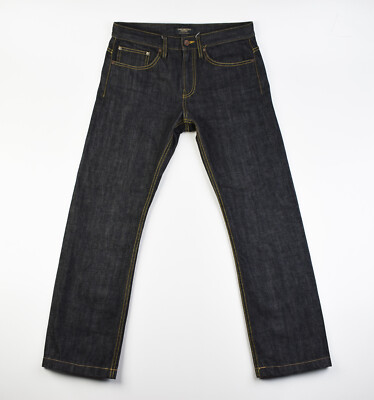 Chevignon Black x Grey Selvedge Denim Jeans Size w31 (DUTY FREE