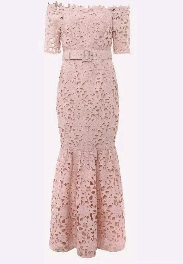 adrianna papell grey lace dress Adrianna Papell Hand Beaded Floral Godet Gown