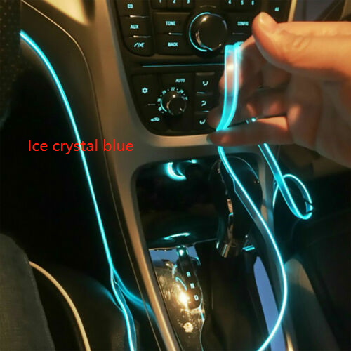 Auto Car Interior DIY Atmosphere Wire Strip Light LED Decor Lamp Accessories - Bild 7 von 12