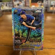 George Kirby 2024 Topps Update Chrome Silver Pack Mojo Refractor #T89CU-11 