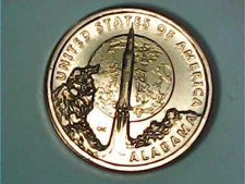 2024 P D American Innovation ALABAMA PD 2-coin set V Rocket ⭐On Hand⭐