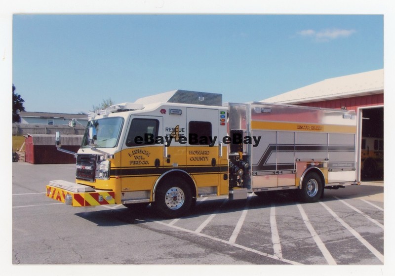 Lisbon, MD Rescue Engine 4 2014 Rosenbauer Fire Truck Photo
